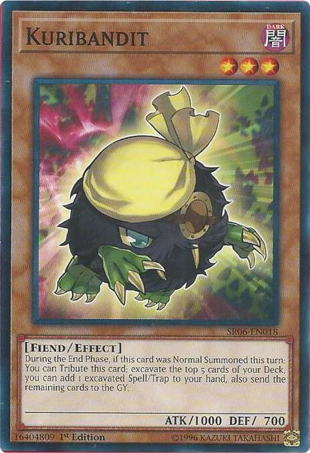 Kuribandit - Structure Deck: Lair of Darkness YuGiOh trading card
