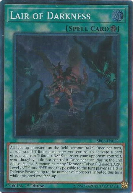 Lair of Darkness - Structure Deck: Lair of Darkness YuGiOh trading card