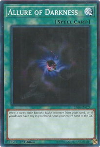 Allure of Darkness - Structure Deck: Lair of Darkness (SR06) #SR06-EN024 - Common / Short Print YuGiOh Trading Card