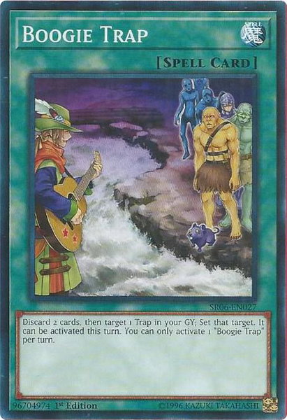 Boogie Trap trading card from Structure Deck: Lair of Darkness Boogie Trap - Structure Deck: Lair of Darkness YuGiOh trading card
