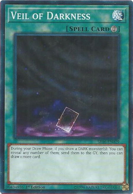 Veil of Darkness - Structure Deck: Lair of Darkness YuGiOh trading card