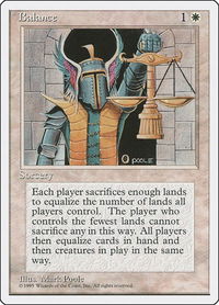 Balance - Fourth Edition (4ED) #6 - Rare Magic: The Gathering Trading Card