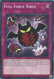 Full Force Virus - Structure Deck: Lair of Darkness (SR06) #SR06-EN034 - Common / Short Print YuGiOh Trading Card