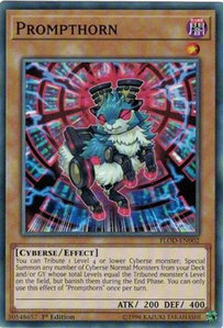 Prompthorn - Flames of Destruction (FLOD) #FLOD-EN002 - Common / Short Print YuGiOh Trading Card