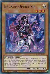 Backup Operator - Flames of Destruction (FLOD) #FLOD-EN003 - Rare YuGiOh Trading Card