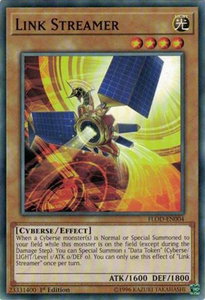 Link Streamer - Flames of Destruction (FLOD) #FLOD-EN004 - Common / Short Print YuGiOh Trading Card