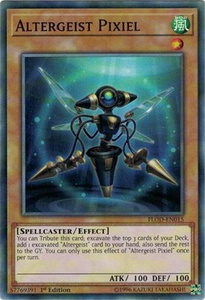 Altergeist Pixiel - Flames of Destruction (FLOD) #FLOD-EN015 - Common / Short Print YuGiOh Trading Card