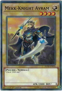 Mekk-Knight Avram - Flames of Destruction (FLOD) #FLOD-EN016 - Common / Short Print YuGiOh Trading Card