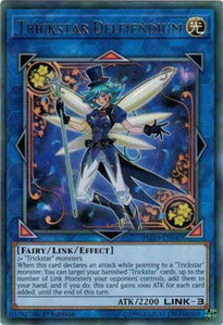Trickstar Delfiendium - Flames of Destruction (FLOD) #FLOD-EN040 - Rare YuGiOh Trading Card
