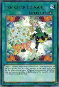 Trickstar Bouquet - Flames of Destruction (FLOD) #FLOD-EN055 - Rare YuGiOh Trading Card