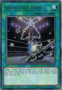 Gouki Face Turn - Flames of Destruction (FLOD) #FLOD-EN056 - Rare YuGiOh Trading Card
