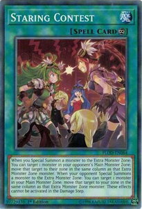 Staring Contest - Flames of Destruction (FLOD) #FLOD-EN064 - Common / Short Print YuGiOh Trading Card
