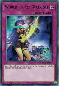 World Legacy Struggle - Flames of Destruction (FLOD) #FLOD-EN072 - Rare YuGiOh Trading Card