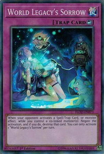 World Legacy's Sorrow - Flames of Destruction (FLOD) #FLOD-EN073 - Super Rare YuGiOh Trading Card