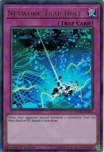 Network Trap Hole - Flames of Destruction (FLOD) #FLOD-EN076 - Ultra Rare YuGiOh Trading Card