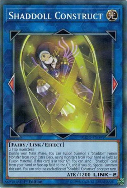 Shaddoll Construct - Flames of Destruction YuGiOh trading card