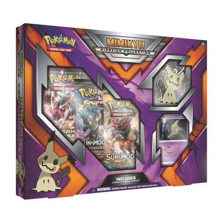 Mimikyu Sidekick Collection trading card from SM - Crimson Invasion Mimikyu Sidekick Collection - SM - Crimson Invasion Pokémon trading card