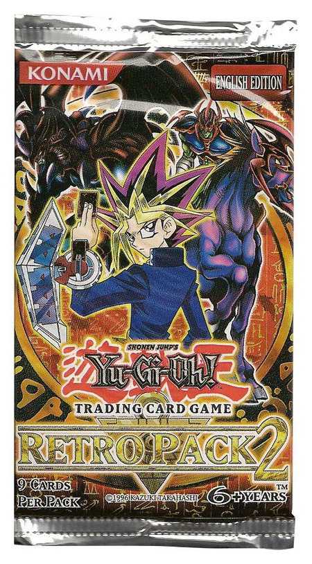 Retro Pack 2 Booster Pack trading card from Retro Pack 2 Retro Pack 2 Booster Pack - Retro Pack 2 YuGiOh trading card