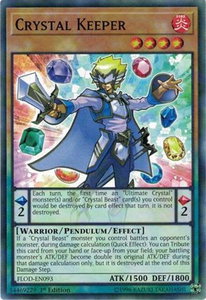 Crystal Keeper - Flames of Destruction (FLOD) #FLOD-EN093 - Common / Short Print YuGiOh Trading Card