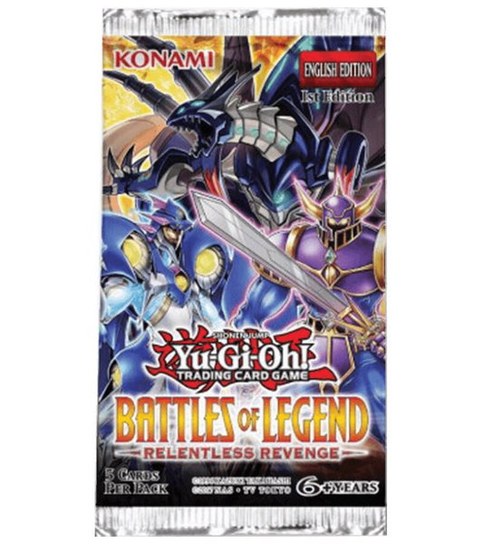 Battles of Legend: Relentless Revenge - Booster Pack trading card from Battles of Legend: Relentless Revenge Battles of Legend: Relentless Revenge - Booster Pack - Battles of Legend: Relentless Revenge YuGiOh trading card
