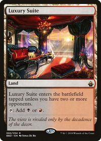 Luxury Suite - Battlebond (BBD) #82 - Rare Magic: The Gathering Trading Card