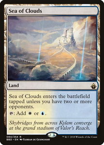 Sea of Clouds - Battlebond (BBD) #84 - Rare Magic: The Gathering Trading Card