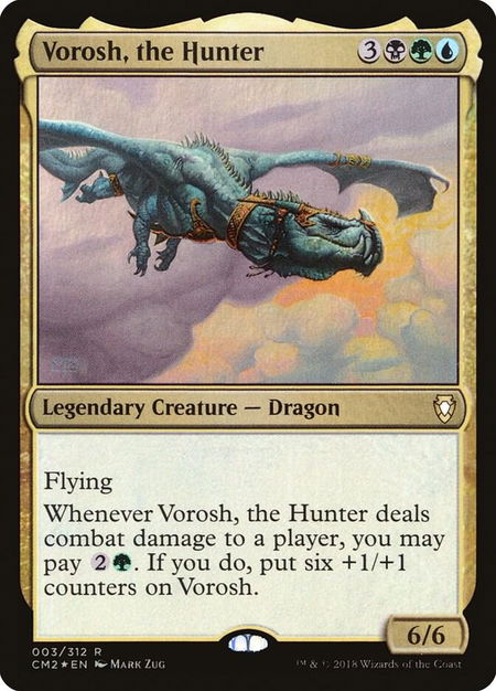 Vorosh, the Hunter - Commander Anthology Volume II Magic: The Gathering trading card