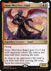Anya, Merciless Angel - Commander Anthology Volume II (CM2) #8 - Mythic Rare Magic: The Gathering Trading Card