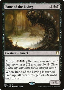 Bane of the Living - Commander Anthology Volume II (CM2) #58 - Rare Magic: The Gathering Trading Card