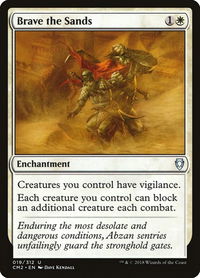 Brave the Sands - Commander Anthology Volume II (CM2) #19 - Uncommon Magic: The Gathering Trading Card