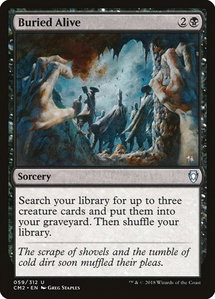 Buried Alive - Commander Anthology Volume II (CM2) #59 - Uncommon Magic: The Gathering Trading Card