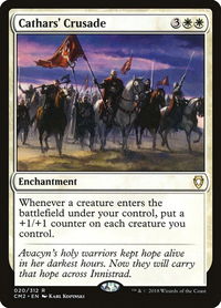 Cathars' Crusade - Commander Anthology Volume II (CM2) #20 - Rare Magic: The Gathering Trading Card