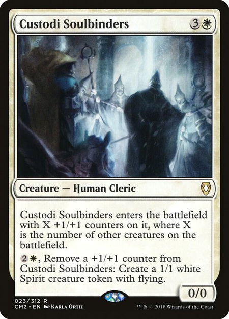 Custodi Soulbinders - Commander Anthology Volume II Magic: The Gathering trading card