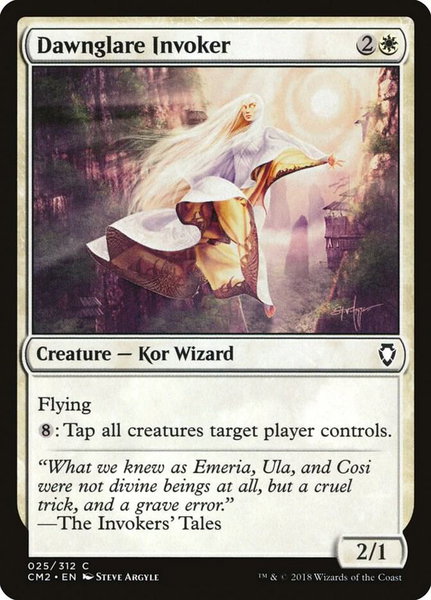 Dawnglare Invoker trading card from Commander Anthology Volume II Dawnglare Invoker - Commander Anthology Volume II Magic: The Gathering trading card