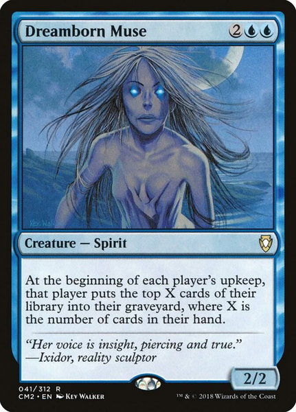 Dreamborn Muse trading card from Commander Anthology Volume II Dreamborn Muse - Commander Anthology Volume II Magic: The Gathering trading card