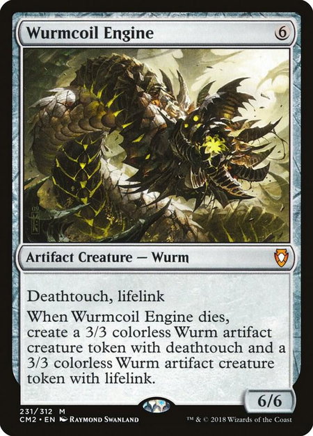 Wurmcoil Engine - Commander Anthology Volume II Magic: The Gathering trading card