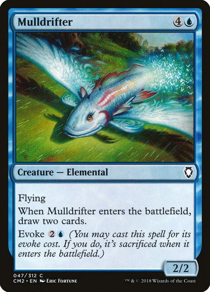 Mulldrifter trading card from Commander Anthology Volume II Mulldrifter - Commander Anthology Volume II Magic: The Gathering trading card