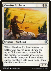 Oreskos Explorer - Commander Anthology Volume II (CM2) #32 - Uncommon Magic: The Gathering Trading Card