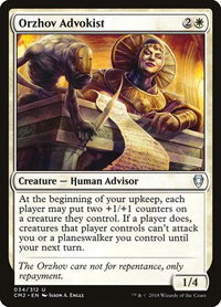 Orzhov Advokist - Commander Anthology Volume II (CM2) #34 - Uncommon Magic: The Gathering Trading Card