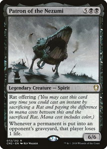 Patron of the Nezumi - Commander Anthology Volume II (CM2) #72 - Rare Magic: The Gathering Trading Card
