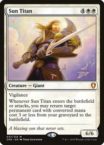 Sun Titan - Commander Anthology Volume II (CM2) #37 - Mythic Rare Magic: The Gathering Trading Card