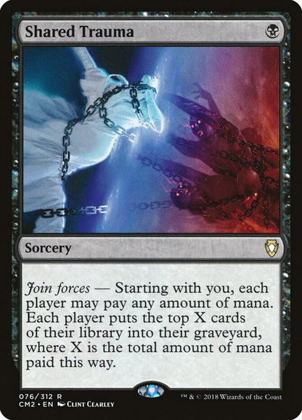 Shared Trauma - Commander Anthology Volume II Magic: The Gathering trading card