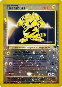 Electabuzz - 1 [Winner] - Best of Promos (PR) #001/009 - Rare Pokémon Trading Card