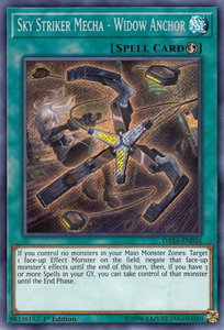 Sky Striker Mecha - Widow Anchor - Dark Saviors (DASA) #DASA-EN034 - Secret Rare YuGiOh Trading Card