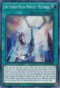 Sky Striker Mecha Modules - Multirole - Dark Saviors (DASA) #DASA-EN038 - Secret Rare YuGiOh Trading Card