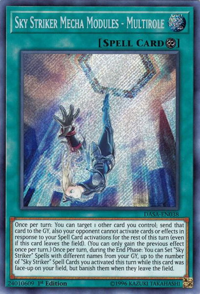 Sky Striker Mecha Modules - Multirole - Dark Saviors YuGiOh trading card