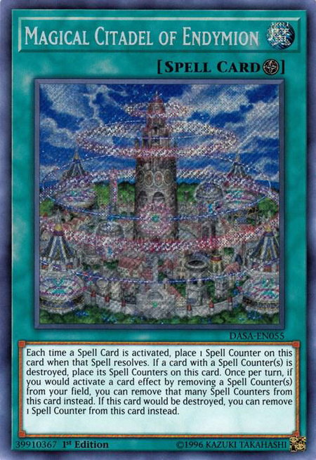 Magical Citadel of Endymion - Dark Saviors YuGiOh trading card