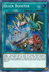 Quick Booster - Dark Saviors (DASA) #DASA-EN057 - Super Rare YuGiOh Trading Card