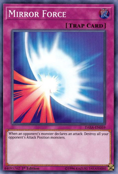 Mirror Force - Dark Saviors YuGiOh trading card