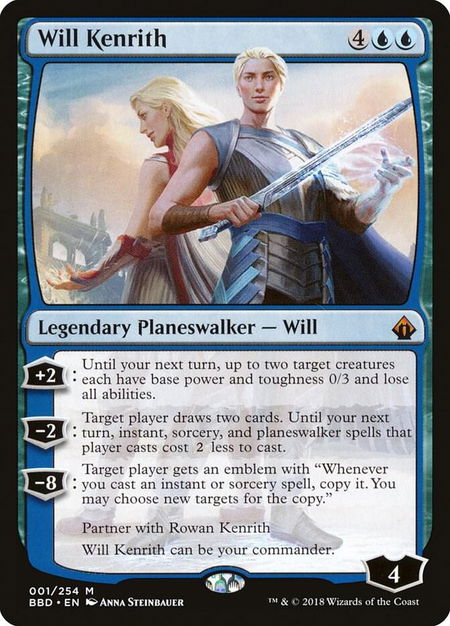 Will Kenrith - Battlebond Magic: The Gathering trading card